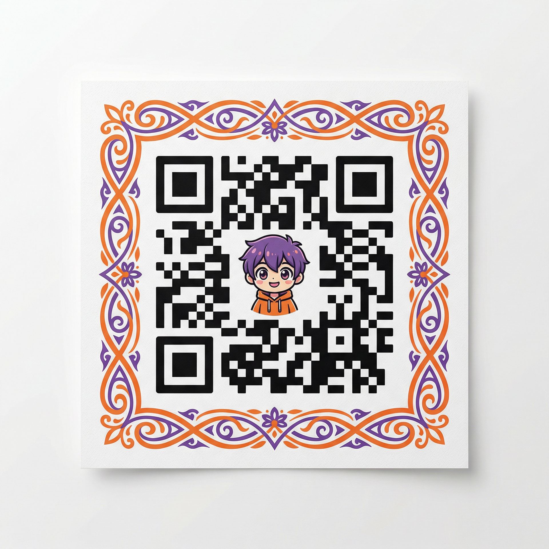 精神小妹二维码